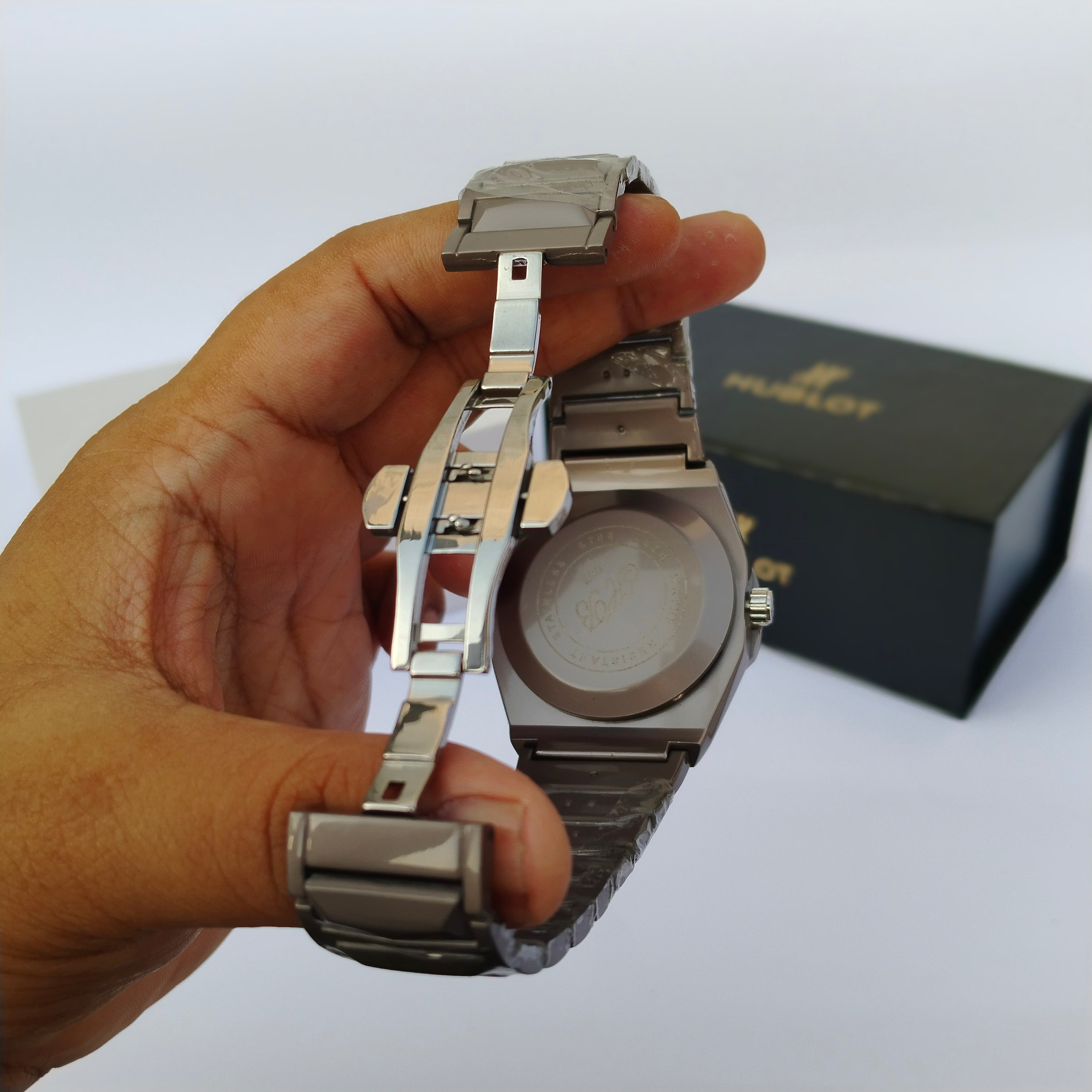 Hublot diamond Cut Heavy Watch