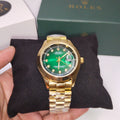 Rolex ZQ Golden Oyster DateJust